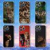 Cool Leopard Leopard Print  Phone Case For iPhone 17,16,15,14,13,12,11 Pro,Max,Plus,XR,Mini,E Clear Full-coverage Soft Cover