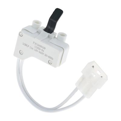 3406109 Plastový spínač dveří sušičky Vhodný pro Sears Maytag Sušička Nahrazuje 3405100 3405101 Ps11741701 Wp3406107Vp