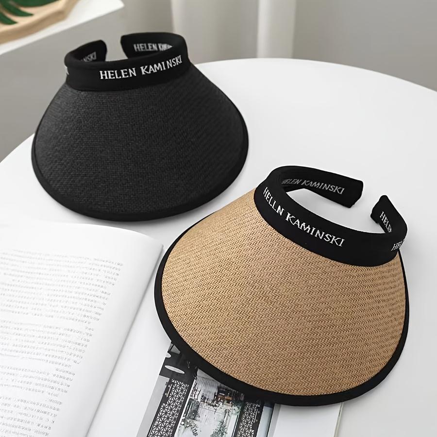 1Pcs Fashionable and Handsome Women's Outdoor Sun Hat, Empty Top Hat. Women's Sun Hat. Sun Hat Suitable for Outdoor Camping and Sports.