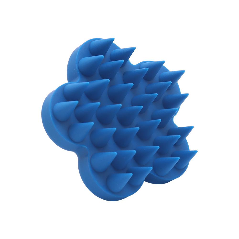 Silicone Pet Bath Brush - Gentle Massage for Dogs & Cats, Perfect Wet/Dry Use