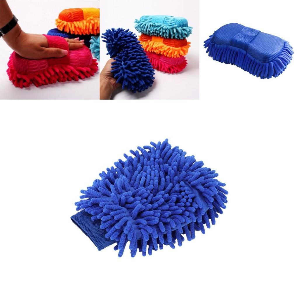 Premium Ultra Soft Microfiber Chenille Car Wash Sponge For Effortless Cleaning And Waxing