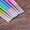 Boxed Rainbow Gradient Rainbow Candle Birthday Candle Creative Colored Pencil Slim Candle Cake Decoration