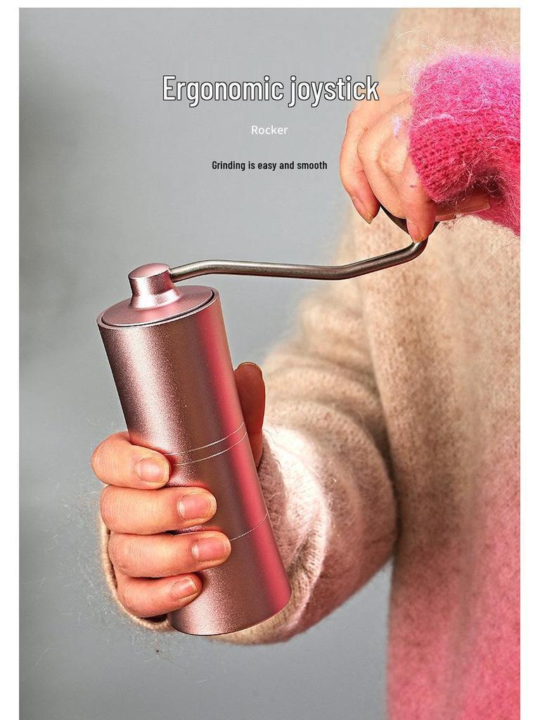 Hand-Crank Waistline Coffee Grinder - Small Household Hand-Pour Coffee Bean Grinder