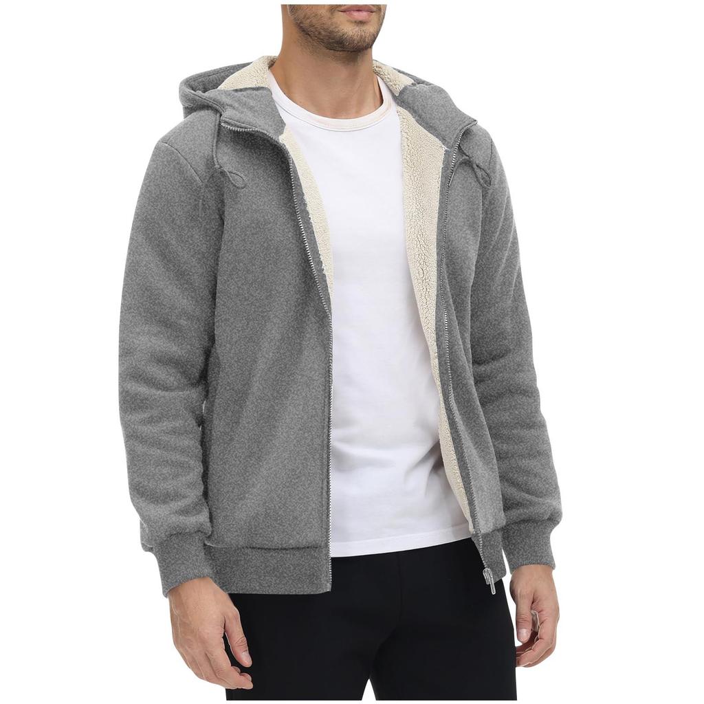 Men's Casual Oversized Sports Hybrid Cardigan Zipper Jacket