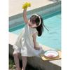 Girls' Cotton Striped Tank Sundress Set - Sleeveless Summer Dress In Cool Korean Style