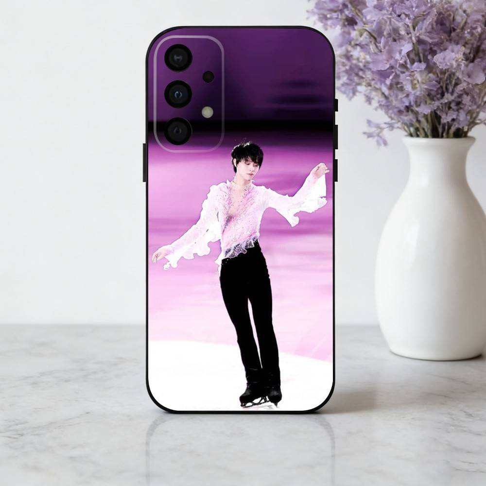 4A Jump Legend H-H-Hanyu Y-Yuzuru Phone Case For Samsung Galaxy A73,A72,A71,A70,A53,A52,A51,Soft Silicone Black Cover