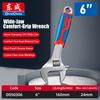 Heavy Duty Adjustable Wrench Spanner Corrosion Resistant Chromium Plating High Quality Industrial Plumbing Hand Tool