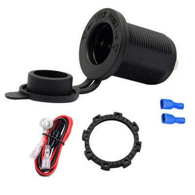 DC 12-24V Car Boat Marine Motorcycle Cigarette Lighter Socket Power Plug Outlet