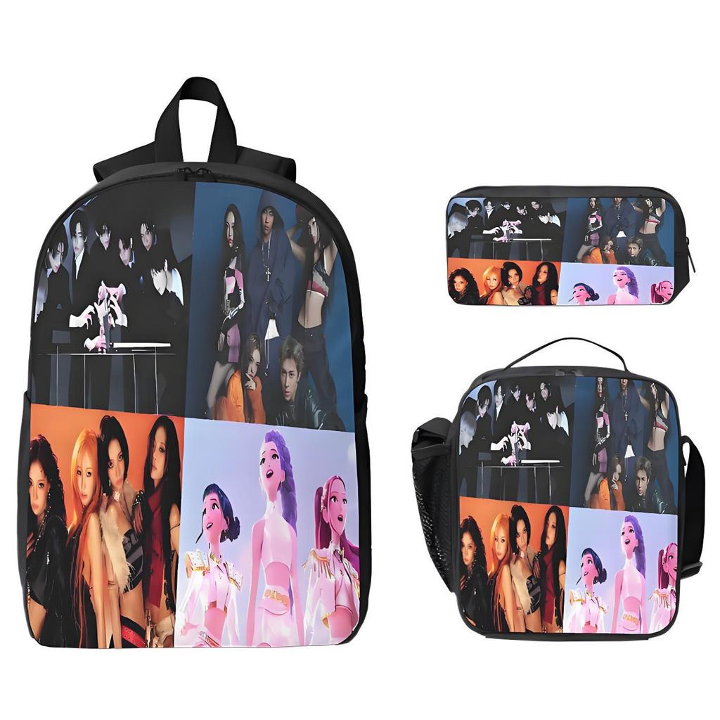 Cartoon Printing Casual Shoulder Bag Junior High School Students Large Capacity Backpacks
