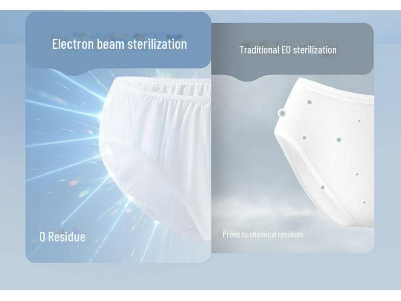 Sterilized Cotton Disposable Underwear for Men & Women - Large Size