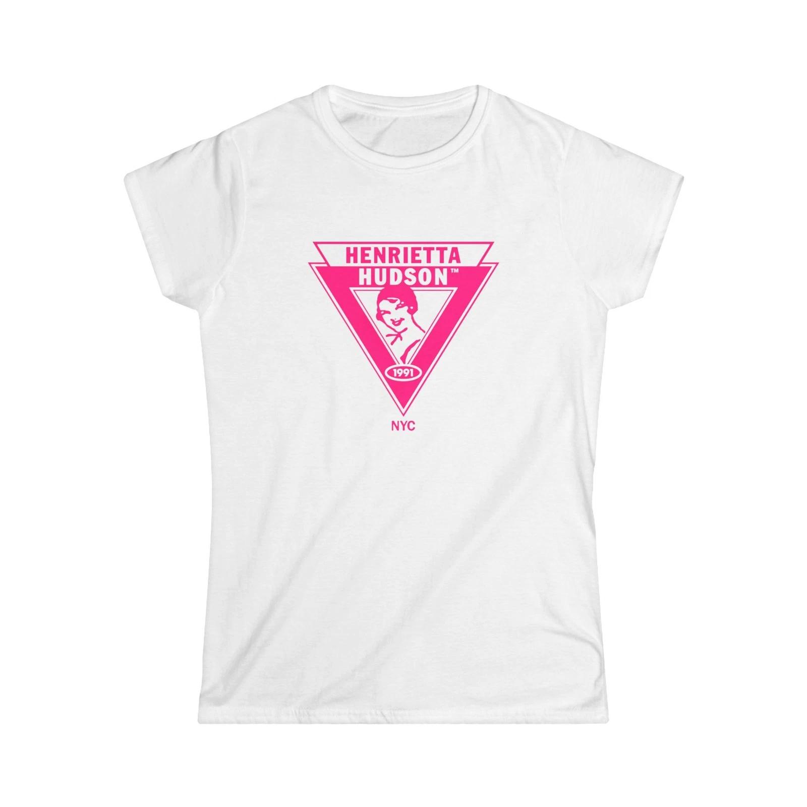 

HENRIETTA HUDSONS Lesbian Dyke Bar Women s Softstyle Tee NYC Greenwich Village 2XL