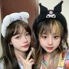 Sanrio Kuromi Kids' Headband, 3D Cartoon Non-slip Hair Accessory for Face Washing