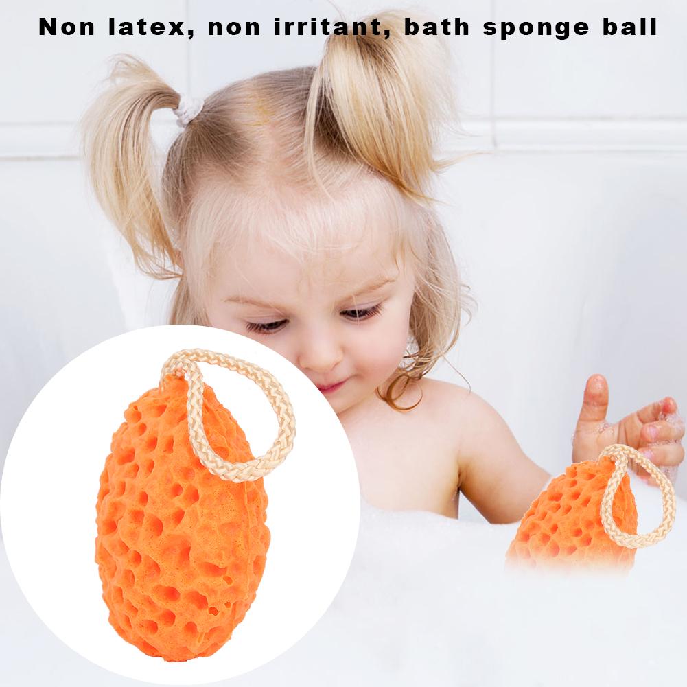 2 Pcs Baby Infant Bath Sponge Rub Body Soft Bath Scrubber Child Shower Foaming