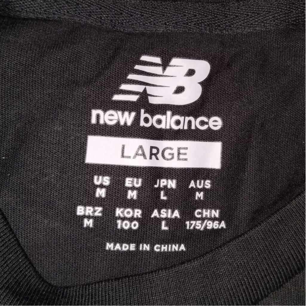 New Balance T Shirt Men's Black AMT81589-BK
