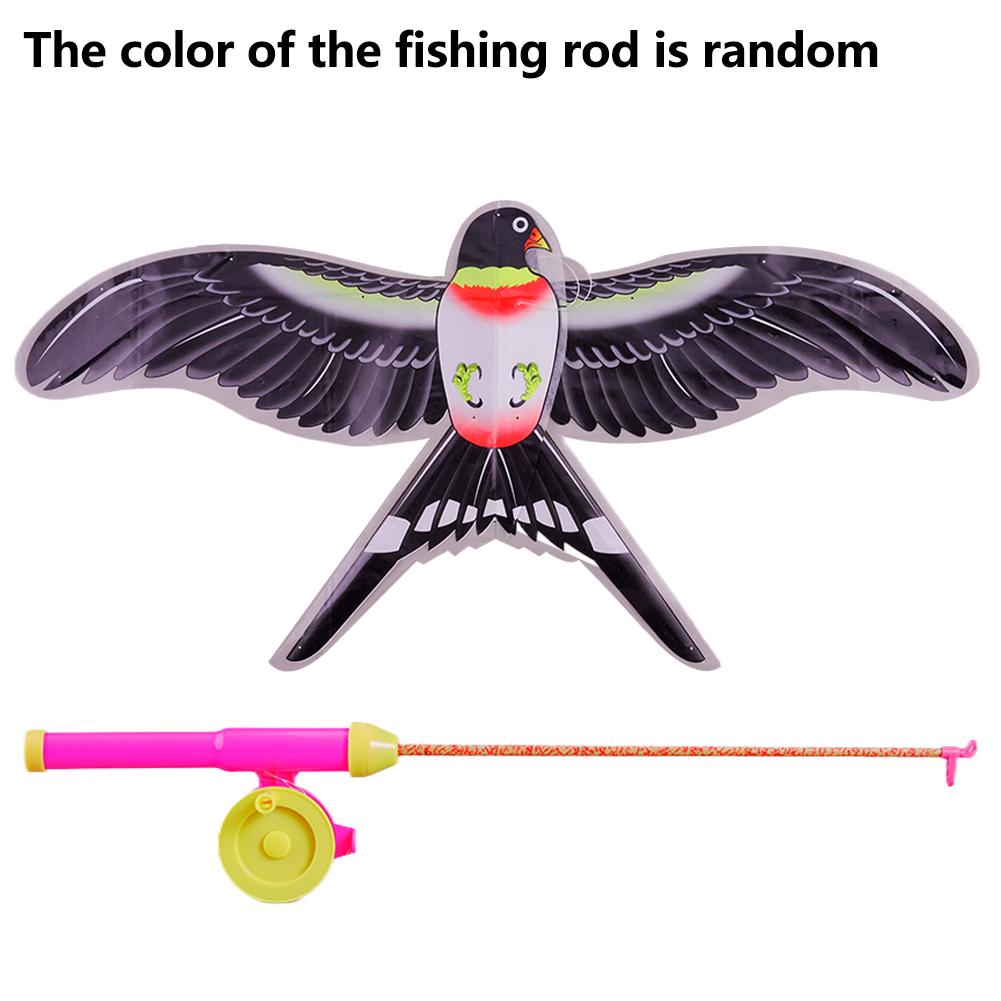 Weifang Realistic Eagle Kite with 30m Thread Board Sturdy Large Outdoor Kite Anti-Bird Scare Flying Toy for Kids Adults Outdoor