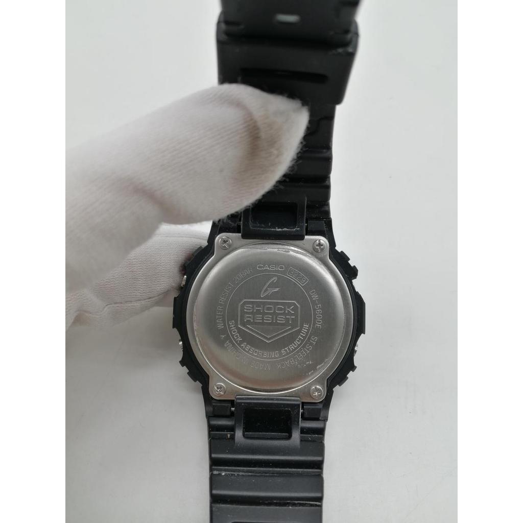 Used CASIO DW-5600E-1VDF G-SHOCK