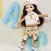 Long Hair 30cm Bjd Doll with Clothes Attractive Eyes Princess Makeup Ball Joint Doll  Babies