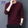 ROMON Men's Casual Long-Sleeve Round Neck Sweatshirt