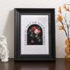 Vintage 6/7/10 Inch Antique Picture Frames Imitation Wood Photo Frame Nightstand Desk Decoration Ornaments Rustic Home Decoratio