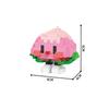 KNWE BUILT Giocattoli con Blocchi da Costruzione Micro Mini Modelli di Frutta a Cartoni Animati - Perfetti per i Bambini per Esplorare la Frutta Giocattolo Puzzle Regalo di Festa per Bambini