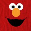 Sesame Street Unisex Adult Elmo Face Heather T-Shirt