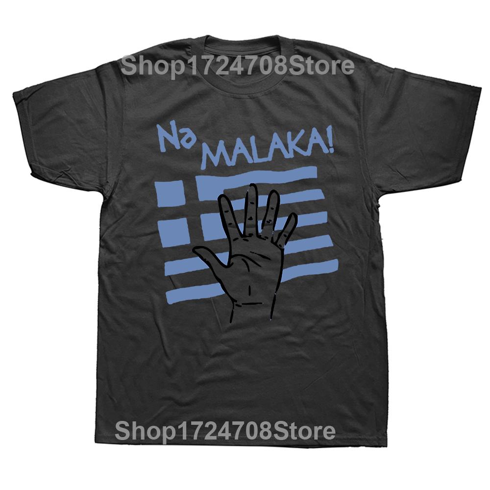 IT'S IN MY DNA Greece Greek Flag Pride Vintage T Shirts Graphic Cotton Streetwear Short Sleeve Birthday Gifts T-shirt Men