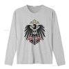 Preußischer Adler T-Shirt Deutschland Souveränitätszeichen Druck Einzigartiges Design für Männer und Frauen vintage Gewaschen Vielseitig Stilvoll Lässig