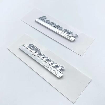 New Luxury Line Sport Line Fender Emblem for B/MW 730 740 750 750Li Side Logo Car Styling Refitting Upgrade Sticker