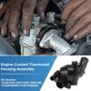 X Autohaux Engine Coolant Thermostat Housing Assembly for Honda CR-V for Acura RSX 02-06