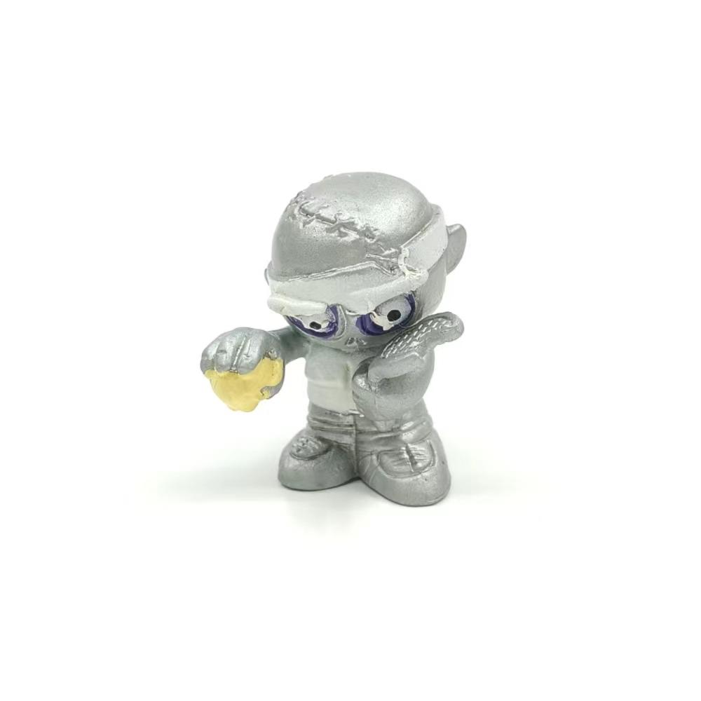 Zomlings Originaux ULTRA RARES OR Argenté Styles Superzings Figurines d'Action PVC Collection Limitée Jouet Espagnol Cadeau d'Anniversaire pour Garçons