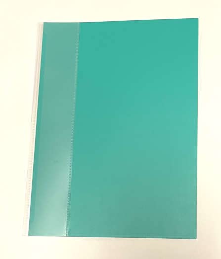 Clear File for Taking Photos "Torukuru" Clear File Type Shooting Stand (1.2mm Thick, A4, Green)