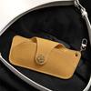 Retro Anti Pressure PU Leather Sunglasses Storage Bag Protective Sleeve Spectacle Case Glasses Case
