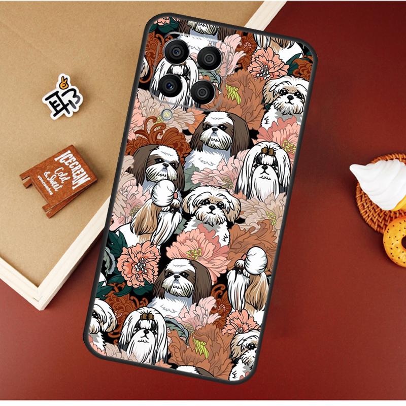 

Cartoon Shih Tzu Dog Case For Samsung Galaxy M13 M53 M51 M31 M11 M14 M34 M54 M12 M32 M52 M16 M36 M56 M15 M35 M55 Samsung M53