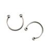 Ear Rings Corrosion Resistant Polished Earrings Body Jewelry Supplies Silver