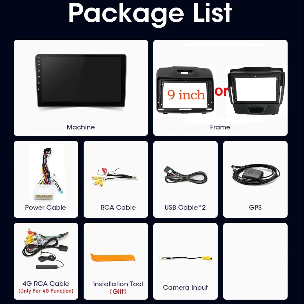 Car Radio For Chevrolet S10 Isuzu DMAX 2015-2018 GPS Navigation Audio Multimedia Stereo Carplay Android Auto IPS Screen Headunit