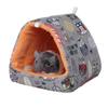 Cute Comfortable Winter Small Animal Sleeping Bed Guinea Pig Nest Warm Mat Hamster House