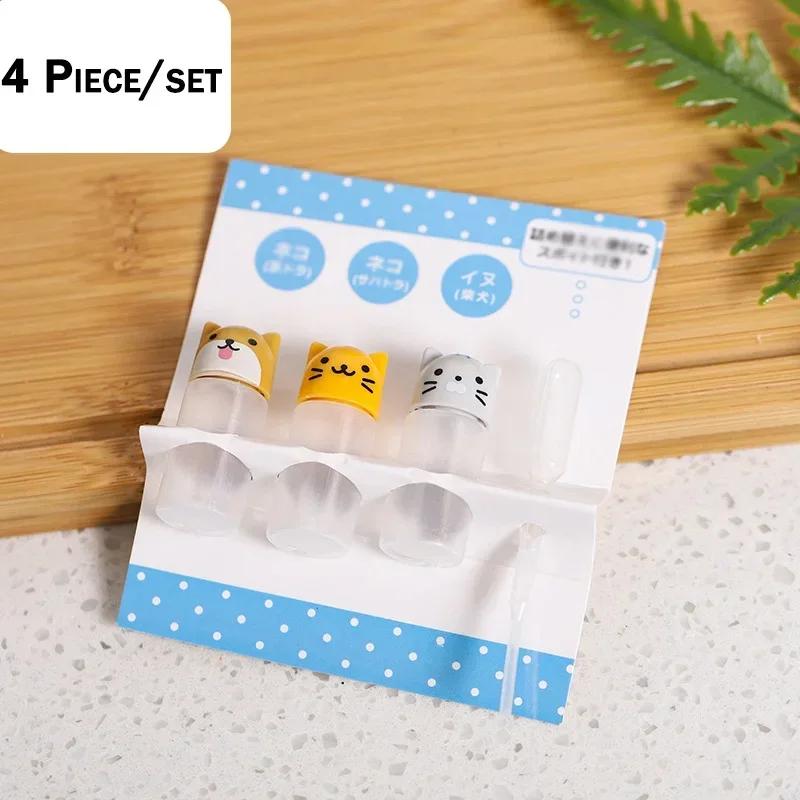 Japanese Style 1-7 PCS Mini Ketchup Bottle Mini Condiment Dispenser Honey Mustard Squeeze Sauce Container for Office BBQ Salad