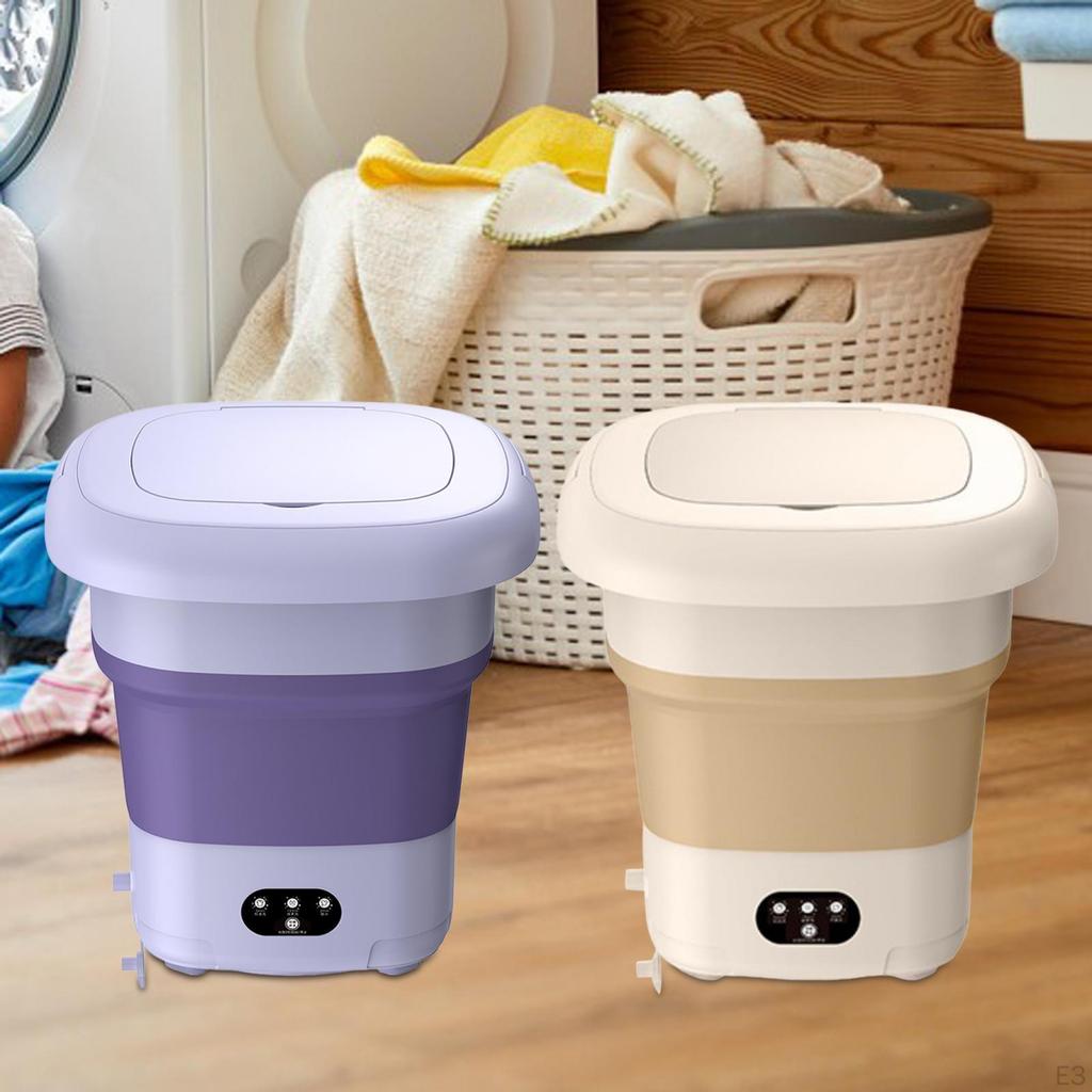 Foldable Mini Washing Machine Collapsible 9L Portable for RV Camping