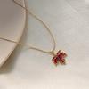 Vintage Maple Leaf Necklace, Unique and Stylish