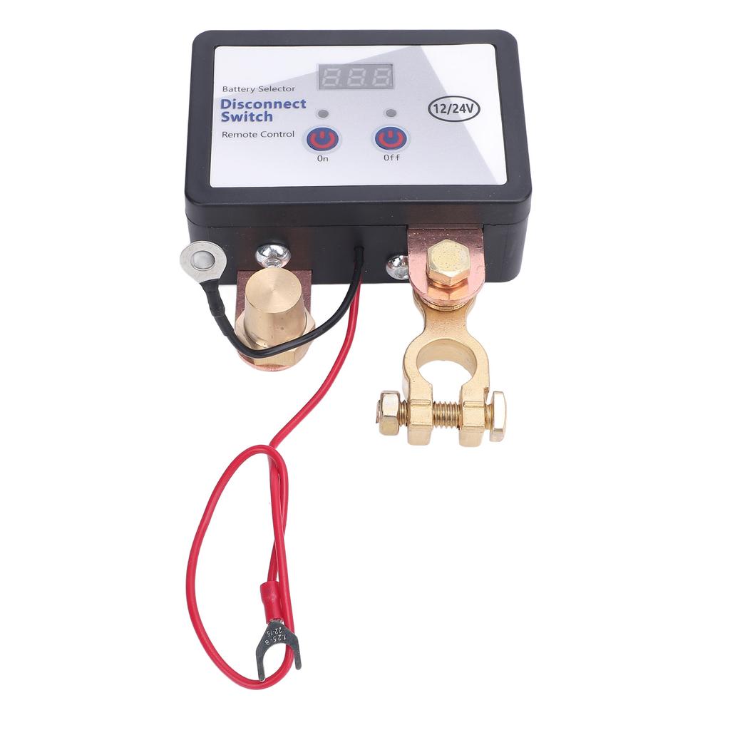 Remote Battery Disconnect Switch DC12 24V 240A Car Kill Switch Power Shut Off Cut Off Remote Control Switch for Auto