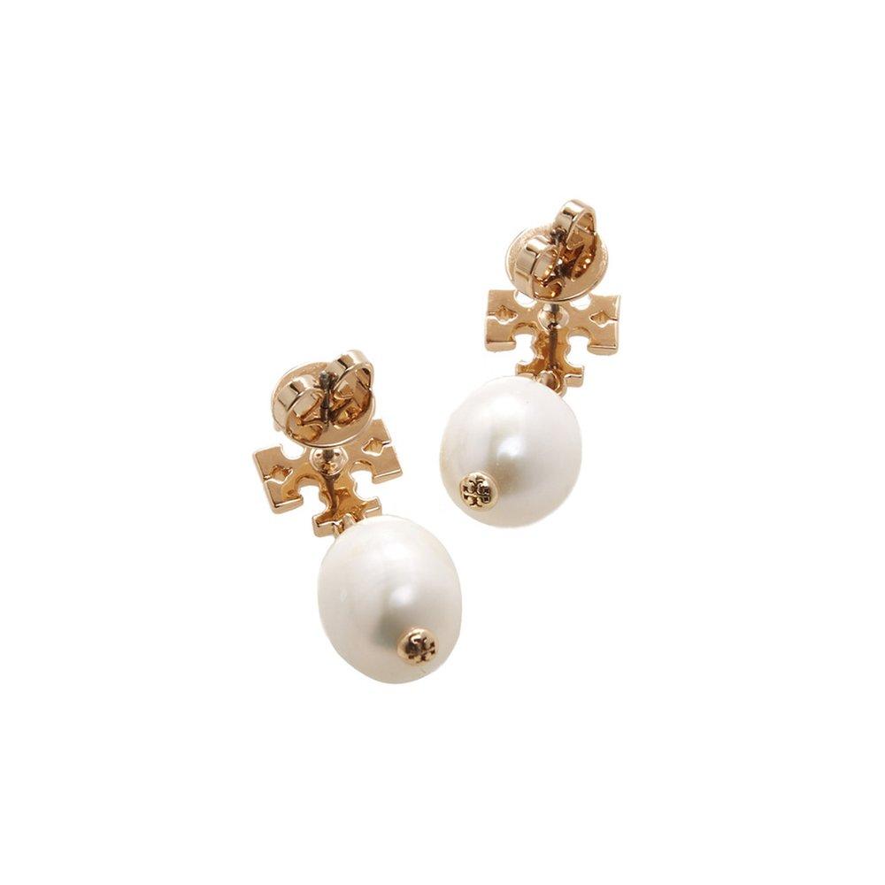 [Tory Burch] Fw24 Women's Kira Pearl Drop Earrings 65156 709 113461