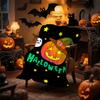 1pc Happy Halloween Blanket Ghost Pumpkin Witch Print for Sofa Skin-Friendly Soft Blanket New for Home Halloween Decoration