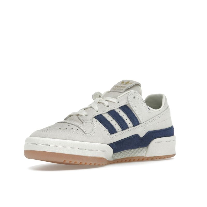 Adidas Forum Low CL Cream White Dark Blue Unisex Sneakers IF9681