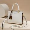 VEZFAA Taschen für Frauen Neue Handtaschen für Frauen Umhängetasche Echtes Leder High-End Taschen Mode Einzelne Schulter Pendlertasche für Frauen