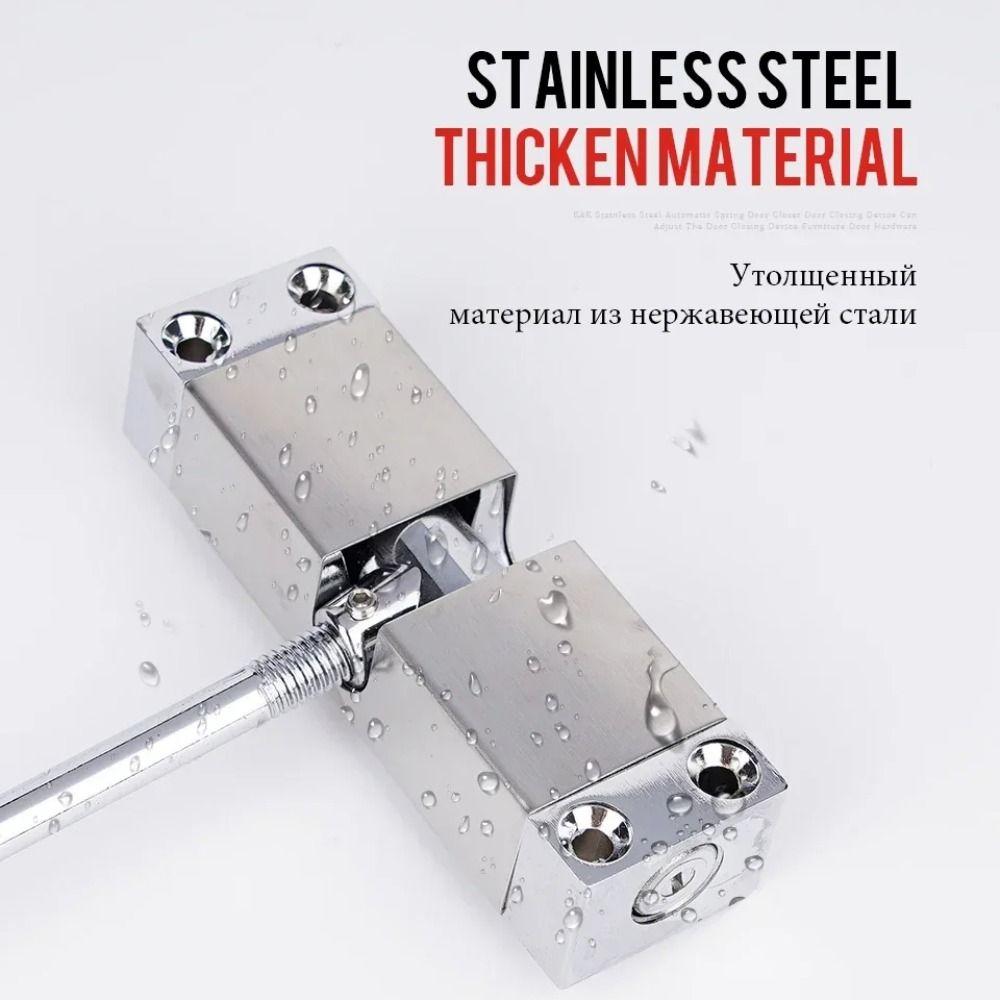 Wear Resist Automatic Door Closer Safety Spring Door Closer Door Closing Hinge  Furniture