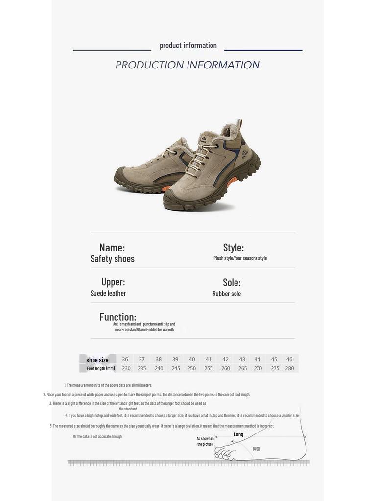 Herren Komfort Sicherheitsschuhe: Rutschfest, Stahlkappe, Durchtrittsicher, Verschleißfest, Durchstichsicher, Ermüdungsreduzierender Schutz für langes Stehen.