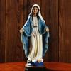 Statua di Maria Resina Vergine Maria Ornamenti Religiosi Figurine Religiose Cristiane per Decorazione Domestica