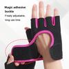 Women Men Fitness Gym Gloves Weightlifting Gloves Half Finger Breathable Non-slip Gel Pad Bodybuilding Training Dumbbells Gloves 6