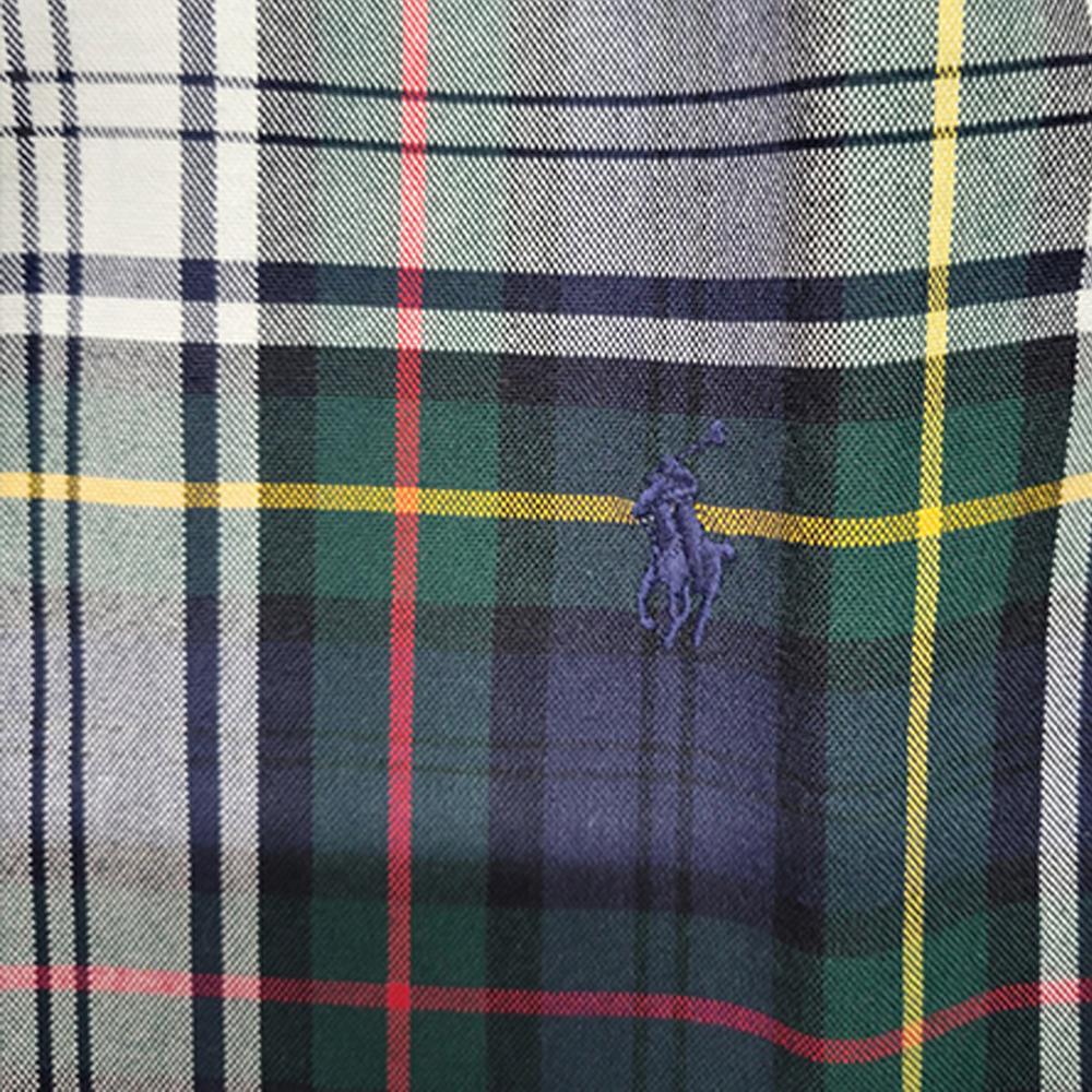 Polo Ralph Lauren SS23 Kostkovaná košile s dlouhým rukávem na knoflíčky Pánské košile Vícebarevná 710858682-001