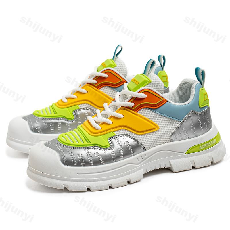 

2026 Summer Men s Casual Sports Shoes Fashi Trend Niche Design Comfortable Thick Soled Shoes Versatile Low Top Chunky sneakers 39